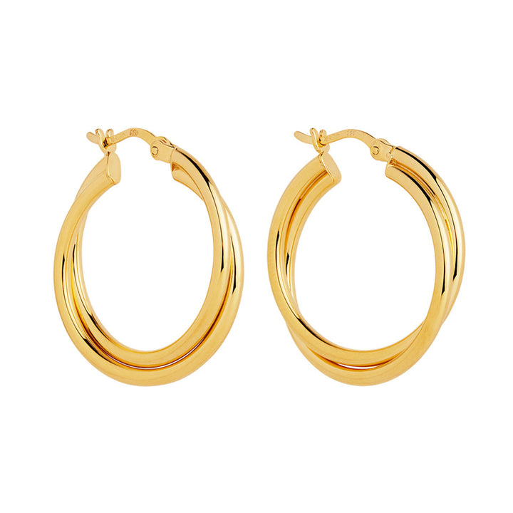 DUET HOOP EARRINGS