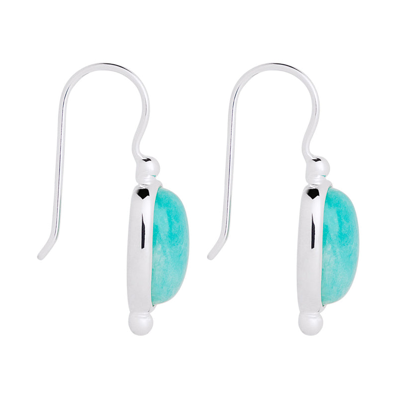 FLEUR AMAZONITE EARRINGS