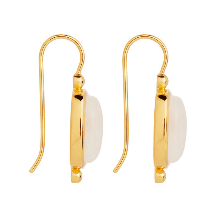 FLEUR RAINBOW MOONSTONE EARRINGS