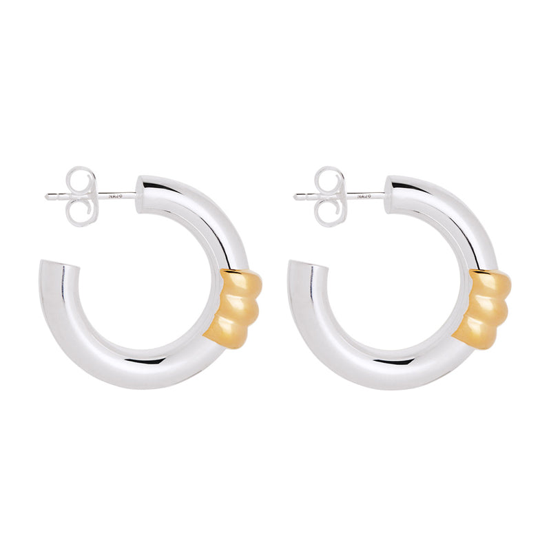 PONT DOR TWO-TONE EARRINGS