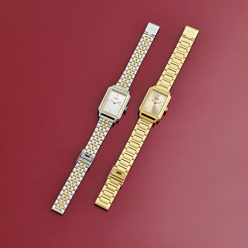 TWO-TONE FLUETTE WATCH
