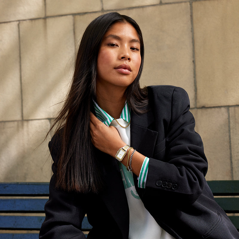 TWO-TONE FLUETTE WATCH