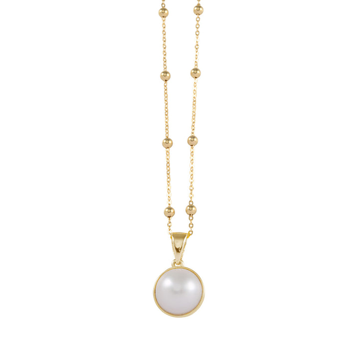 ROSARIO NECKLACE WITH PEARL
