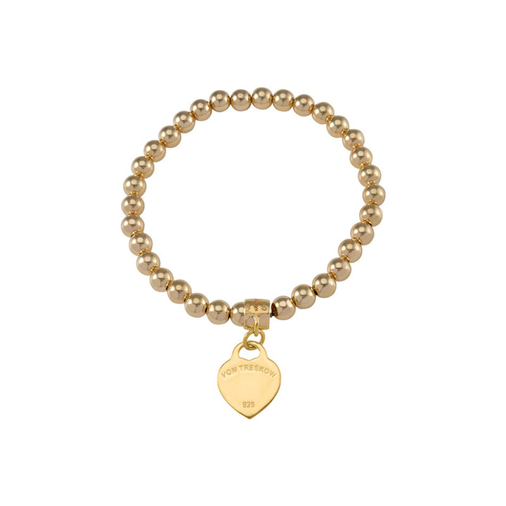 BALL BRACELET WITH VT HEART