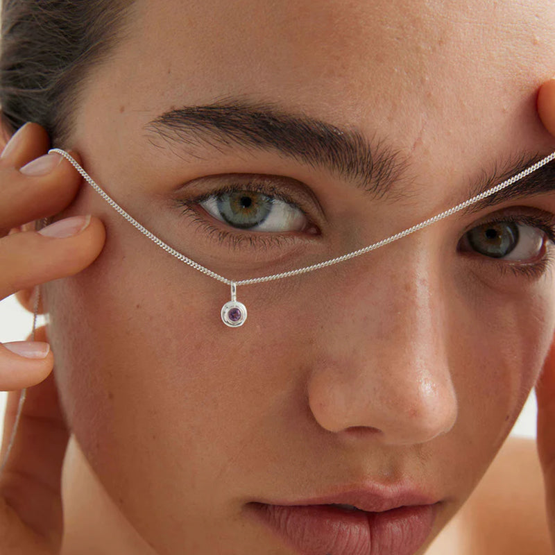 SEPTEMBER LONDON BLUE TOPAZ BIRTHSTONE CHARM