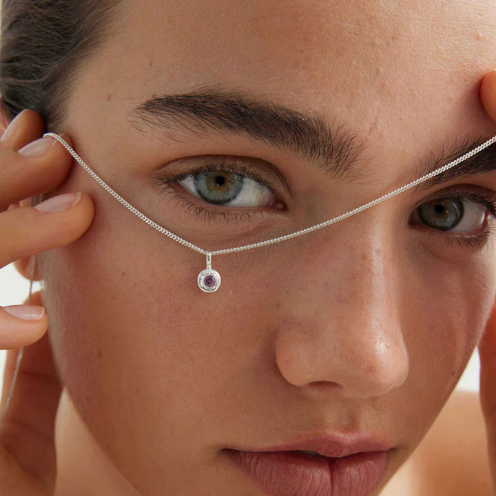 SEPTEMBER LONDON BLUE TOPAZ BIRTHSTONE CHARM