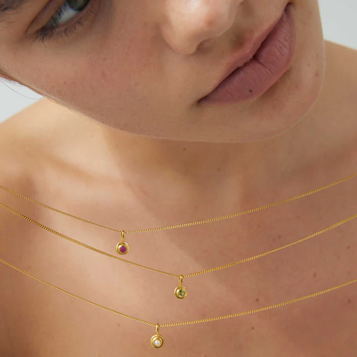 MARCH AQUAMARINE BIRTHSTONE CHARM