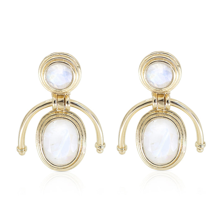 MUSE MOONSTONE EARRINGS