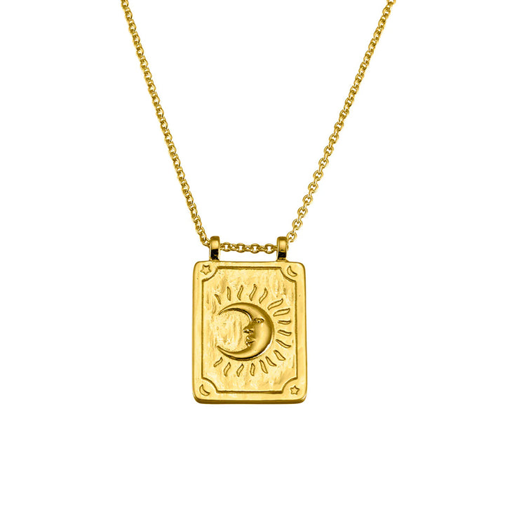 SUN AND MOON TAROT NECKLACE