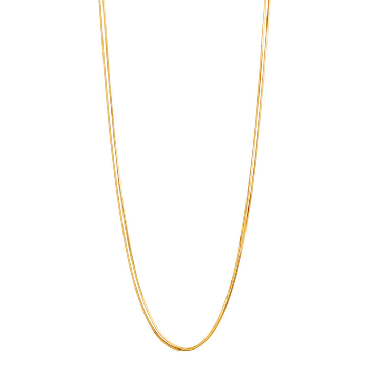 MIRAGE DOUBLE CHAIN NECKLACE