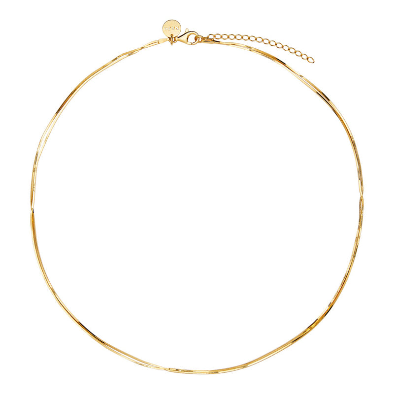 MIRAGE DOUBLE CHAIN NECKLACE
