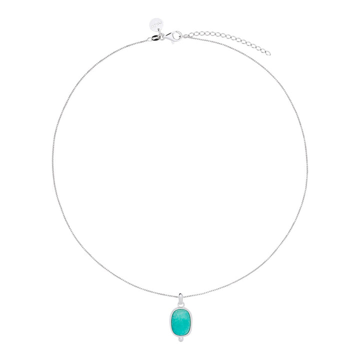FLEUR AMAZONITE NECKLACE