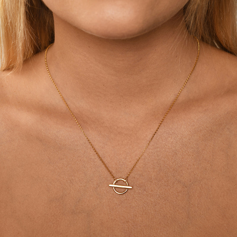 BELCHER CHAIN WITH VT TOGGLE NECKLACE