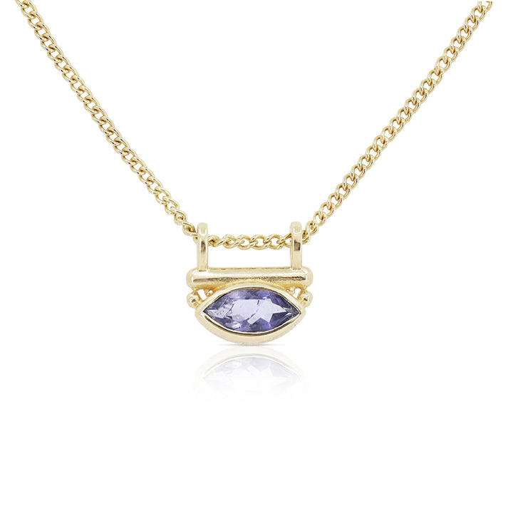 NYRA IOLITE NECKLACE