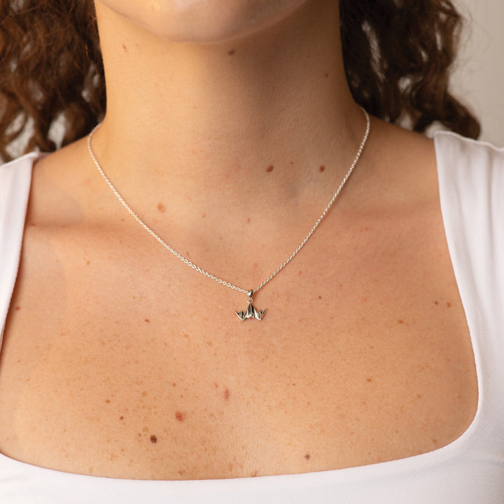 ORIGAMI BAT NECKLACE