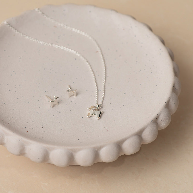 ORIGAMI POODLE NECKLACE