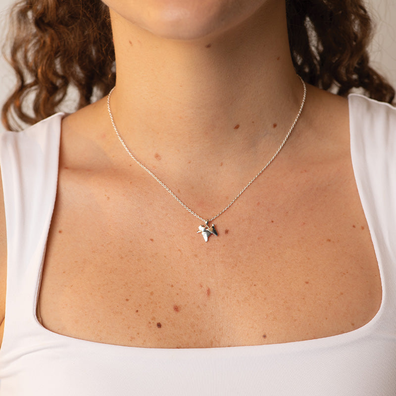 ORIGAMI POODLE NECKLACE