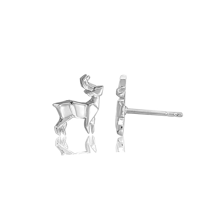 ORIGAMI REINDEER EARRINGS