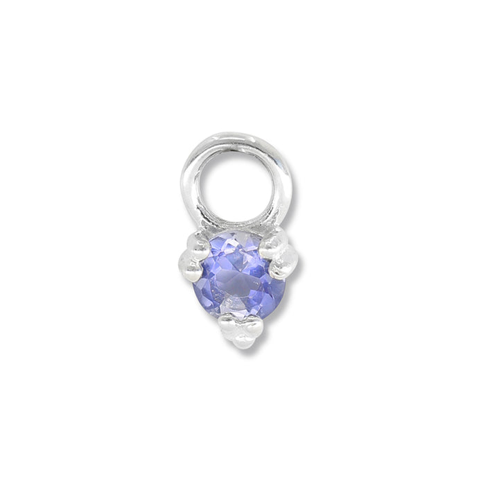 ORB IOLITE EARRING CHARM