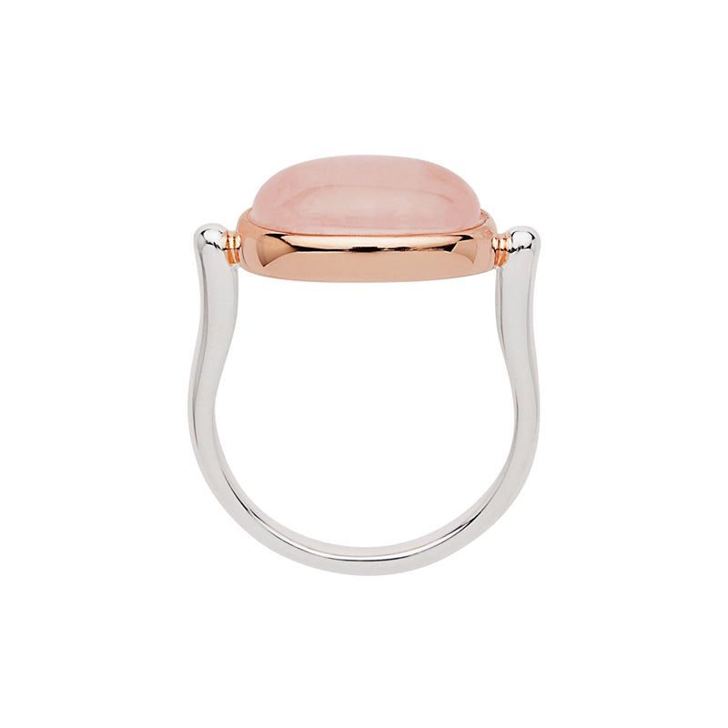 FLEUR ROSE ROSE QUARTZ RING