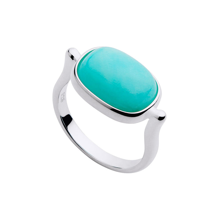 FLEUR AMAZONITE RING