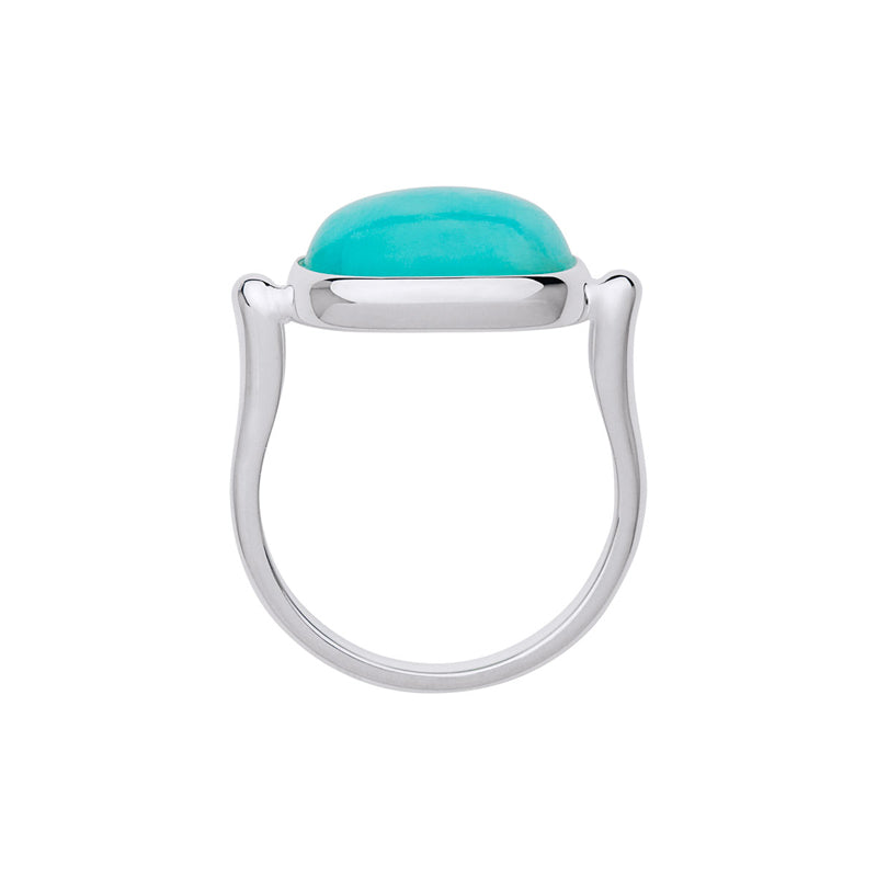 FLEUR AMAZONITE RING