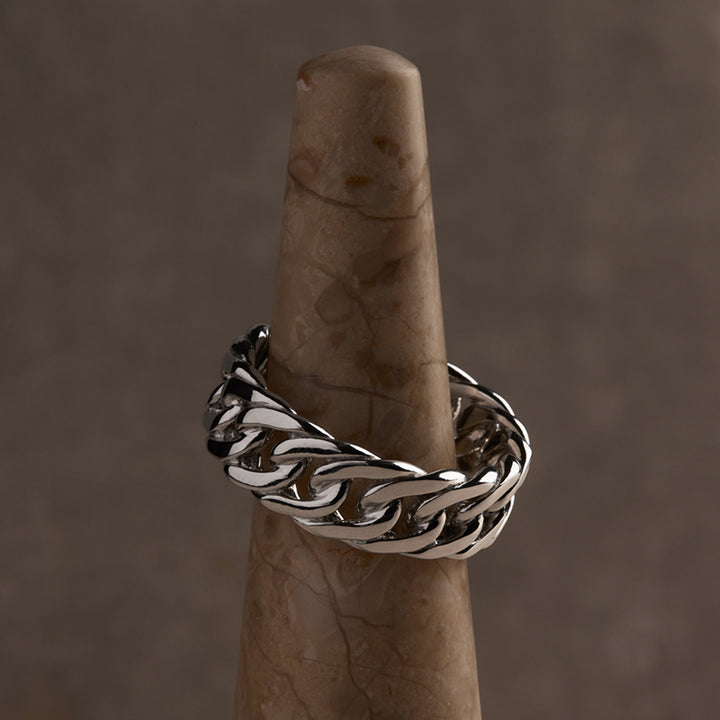CUBAN MENS RING