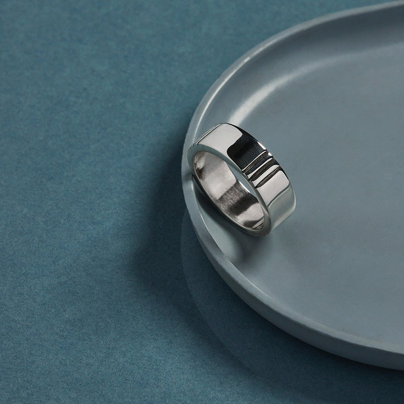 LEGACY STERLING SILVER MENS RING