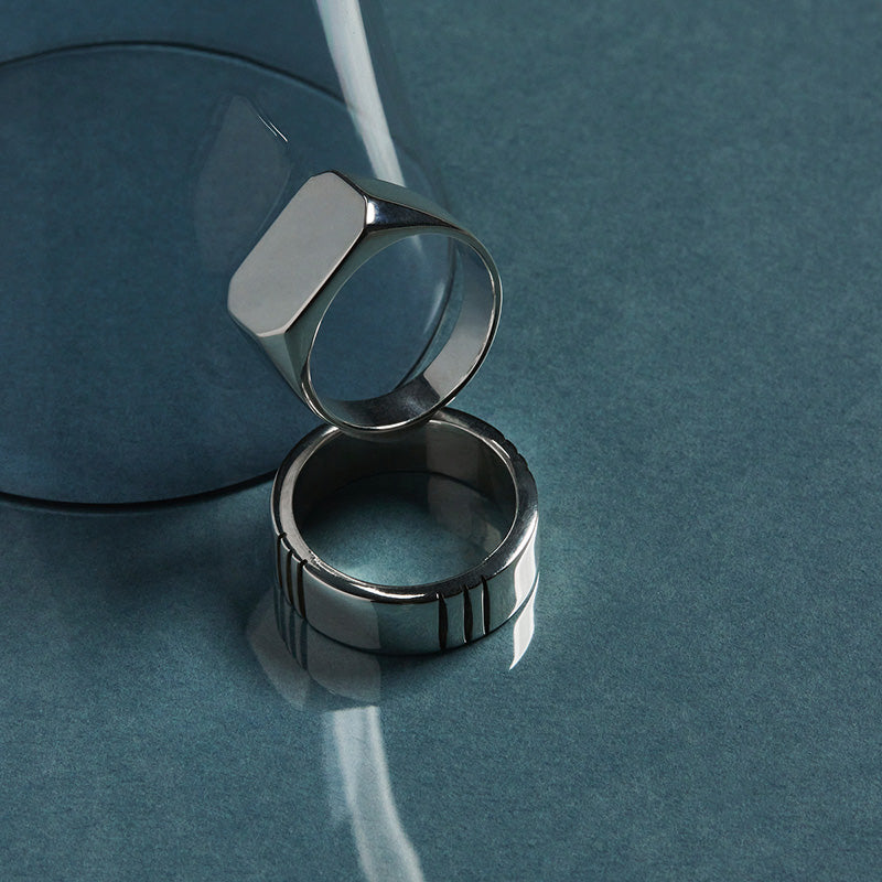 LEGACY STERLING SILVER MENS RING