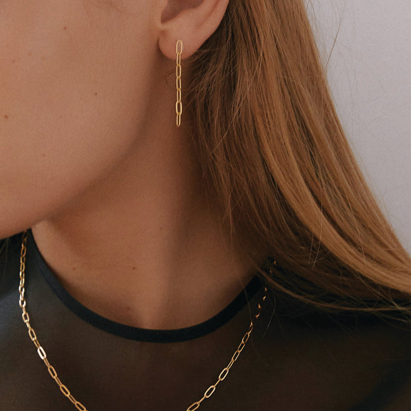 RUE CHAIN EARRINGS