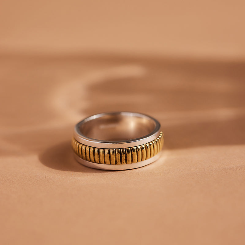 SPINNER MIXED METAL BAND