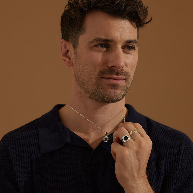 LENNOX BLACK ONYX RING