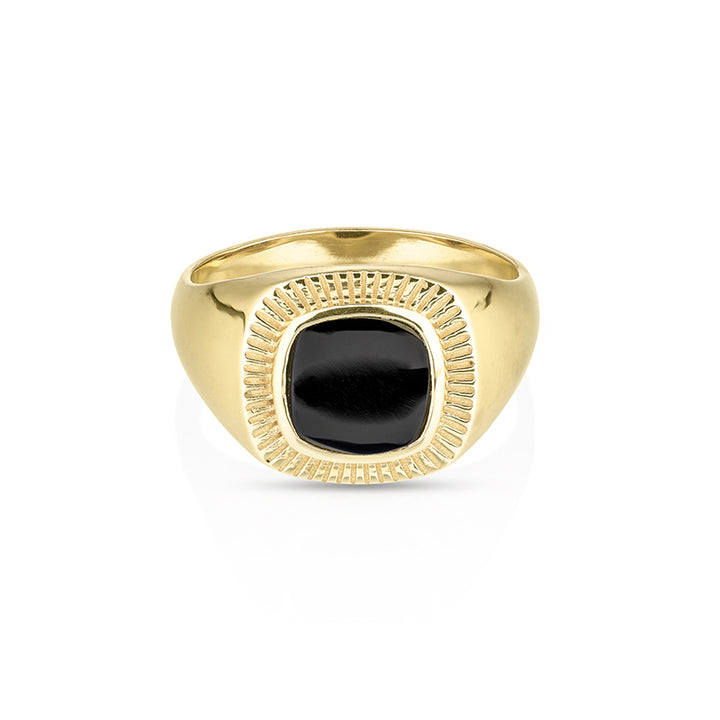 LENNOX BLACK ONYX RING