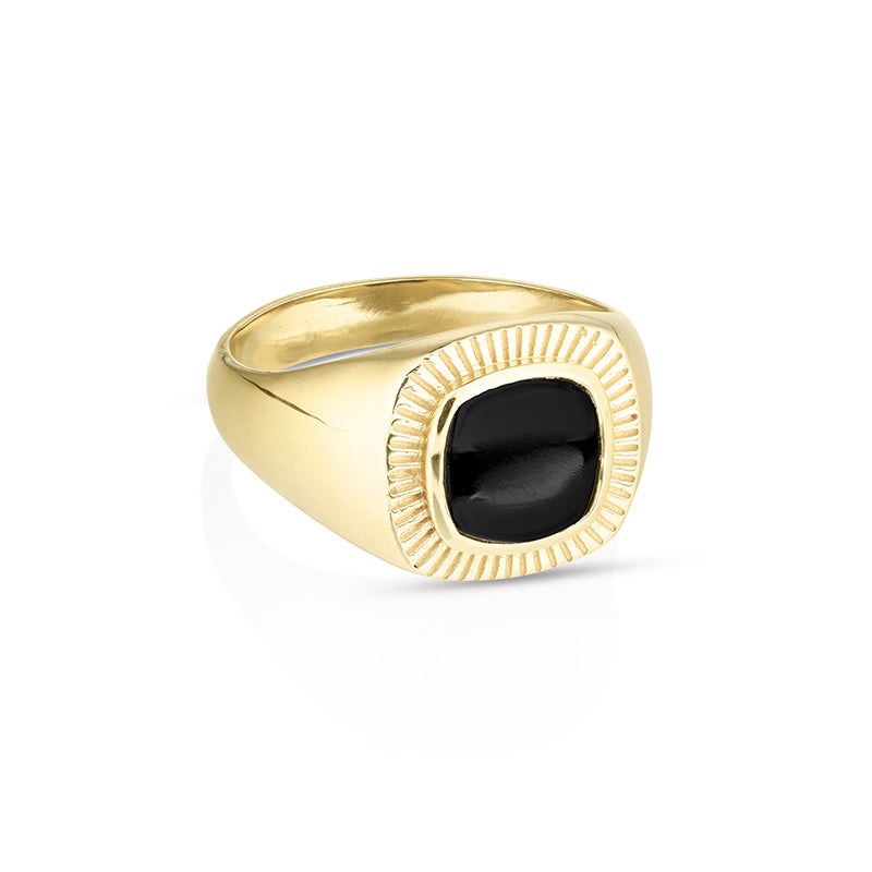 LENNOX BLACK ONYX RING