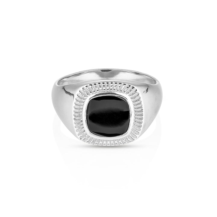 LENNOX BLACK ONYX RING