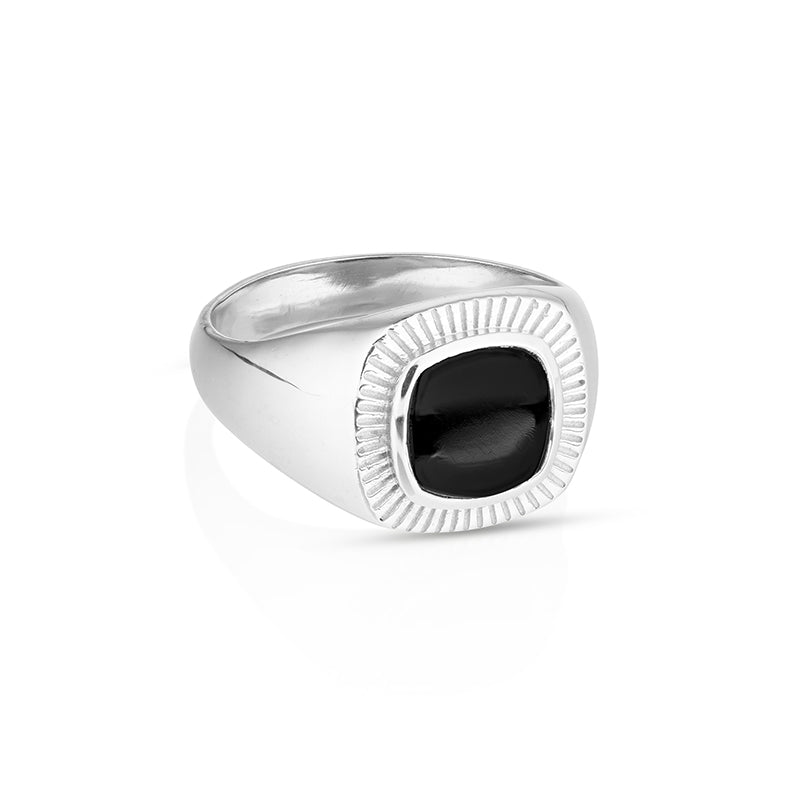 LENNOX BLACK ONYX RING