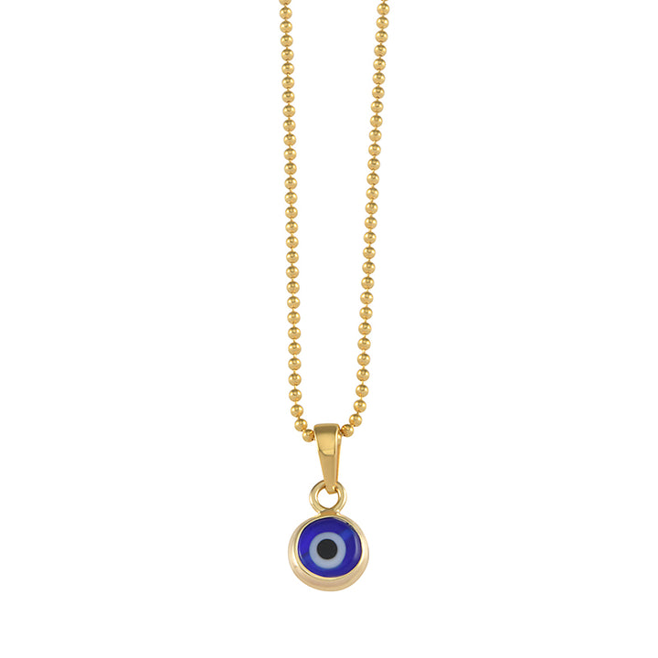 EVIL EYE FINE BALL NECKLACE
