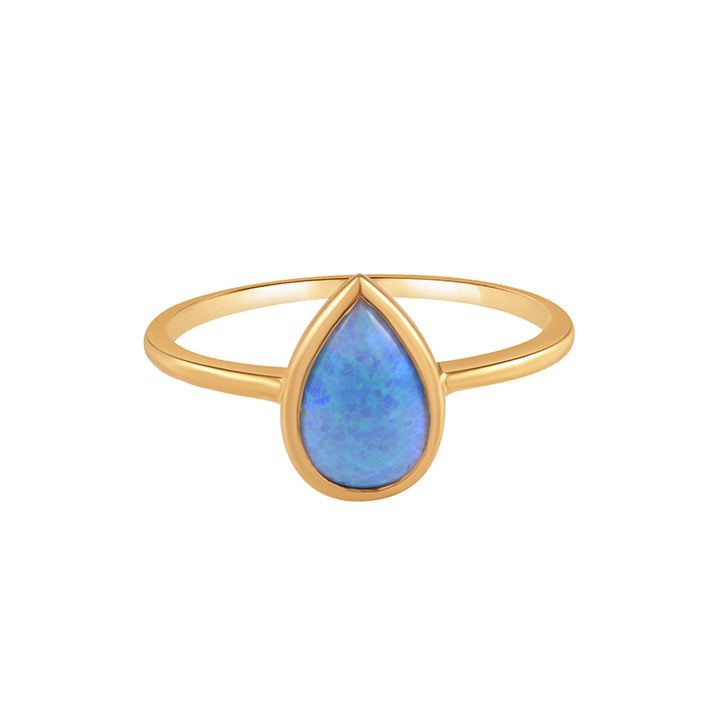 PEAR CZELLINE RING