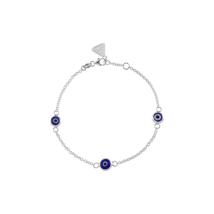 TRIPLE EVIL EYE BRACELET
