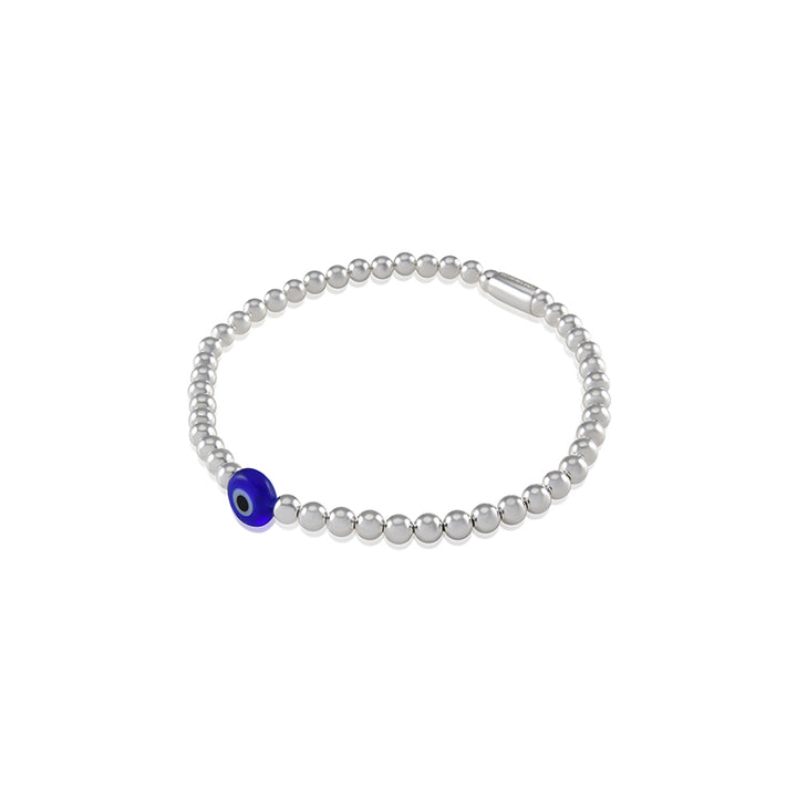 EVIL EYE STRETCH BALL BRACELET