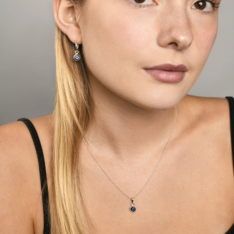 EVIL EYE FINE BALL NECKLACE