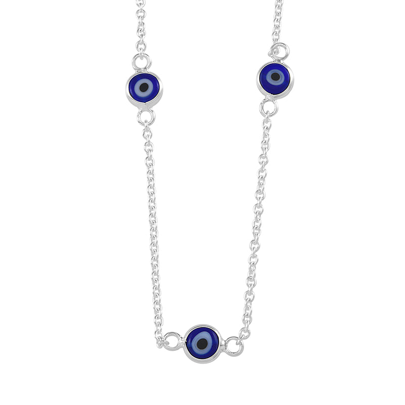 MULTI EVIL EYE NECKLACE
