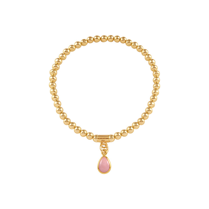 PEAR PINK OPAL BRACELET