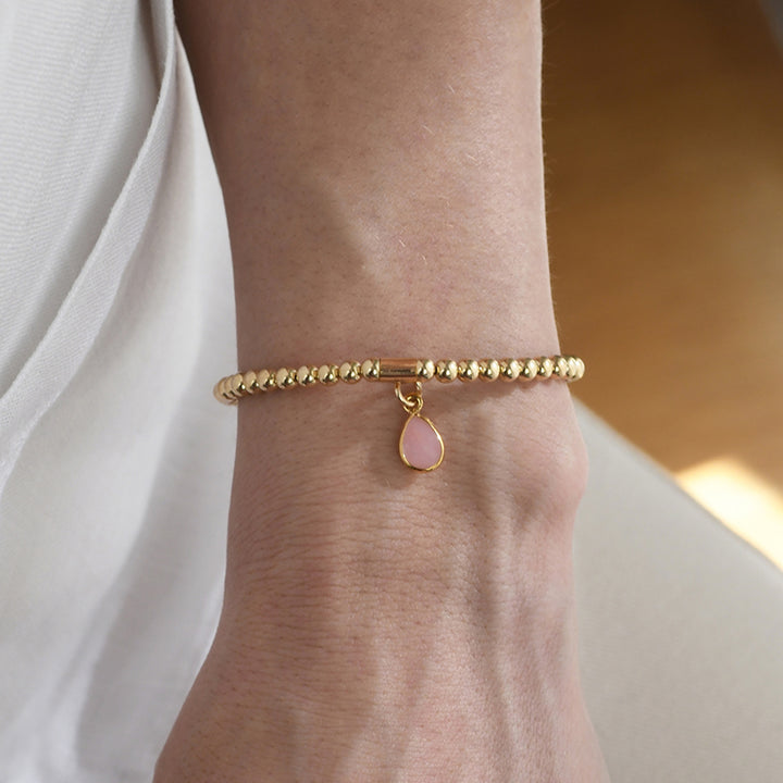 PEAR PINK OPAL BRACELET