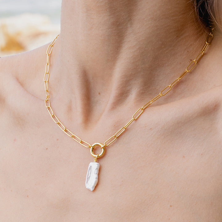 SEABREEZE PEARL NECKLACE