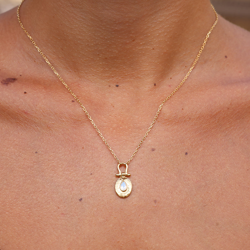 ESME MOONSTONE NECKLACE