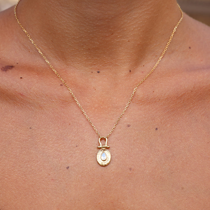 ESME MOONSTONE NECKLACE