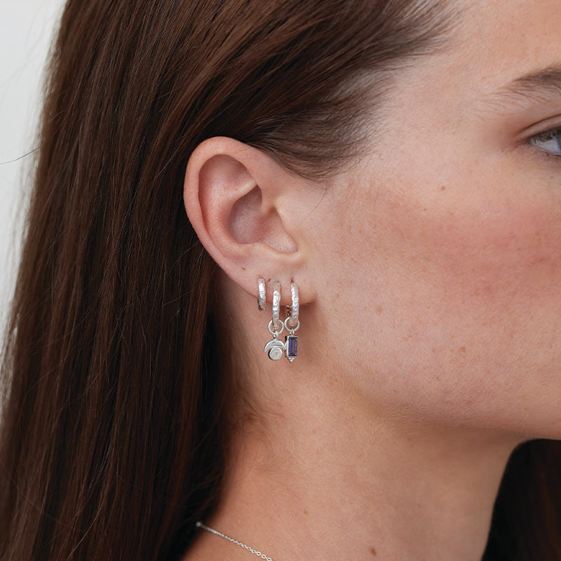 LUNAR MOONSTONE EARRING CHARM