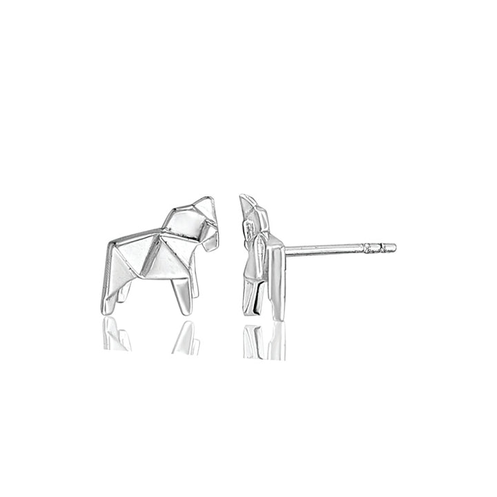 ORIGAMI HORSE EARRINGS