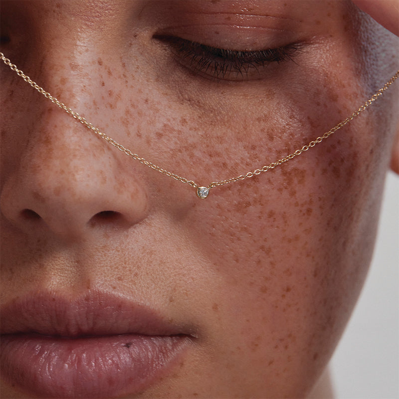 PETITE DIAMOND NECKLACE
